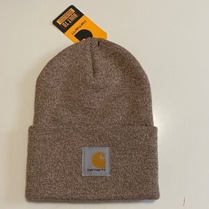 Carhartt Heathered Brown Knit Beanie